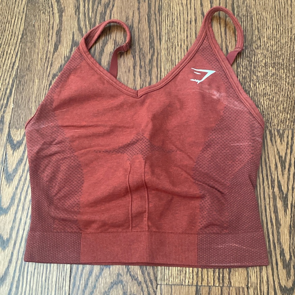 Red Athletic tank top! So comfy